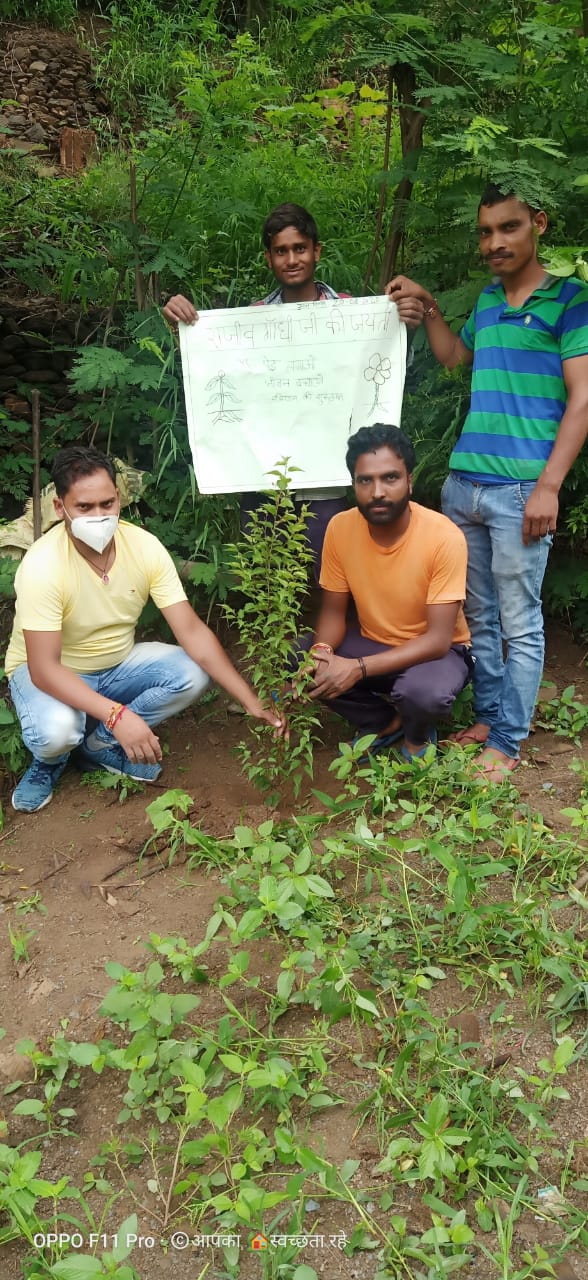 युवा कांग्रेस ने चलाया “पेड़ लगाओ जीवन बचाओ” अभियान