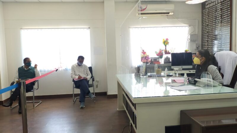 डीएम इवा श्रीवास्तव ने ली टाडा की समीक्षा बैठक