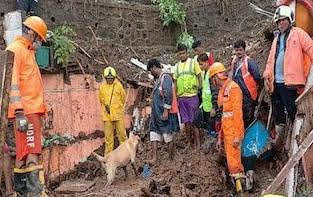 मुंबई में भारी बारिश से भूस्खलन, कई मौतें, केंद्र और राज्य सरकारों ने किया मुआवजे का एलान