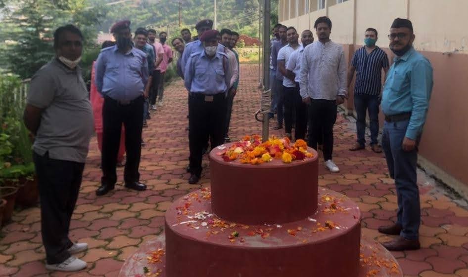 श्रीदेव सुमन उत्तराखंड विश्वविद्यालय में हर्षोल्लास के साथ मनाया गया 75वा स्वतंत्रता दिवस