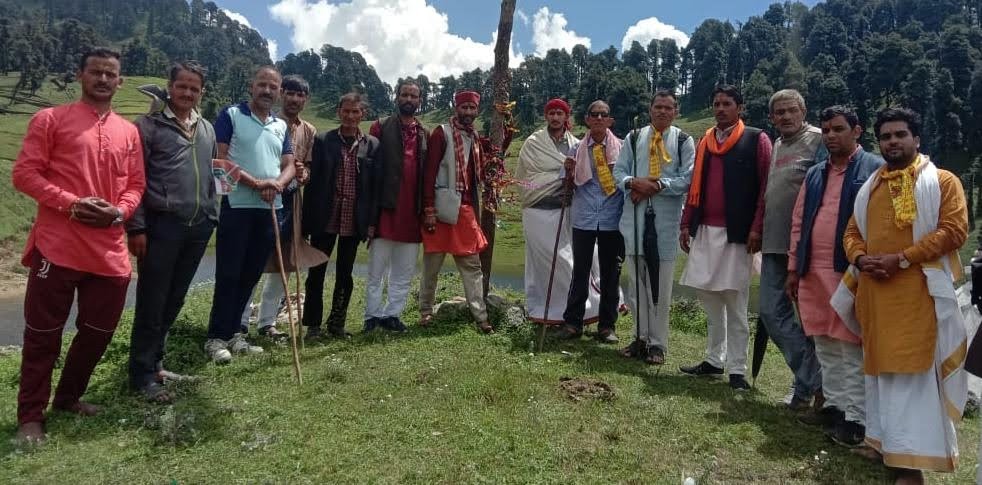 मासर ताल में अखंड रामायण पाठ, रुद्राभिषेक के अंतिम दिन भंडारे का आयोजन