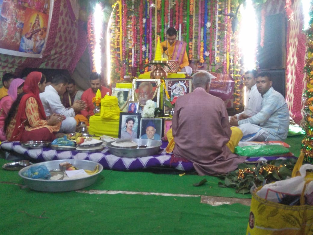 नरेंद्र नगर विधानसभा क्षेत्र के जयकोट में श्रीमद्भागवत कथा ज्ञान यज्ञ का शुभारंभ