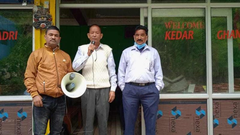 तहसील प्रशासन ने नदी किनारे रह रहे लोगों को किया एलर्ट
