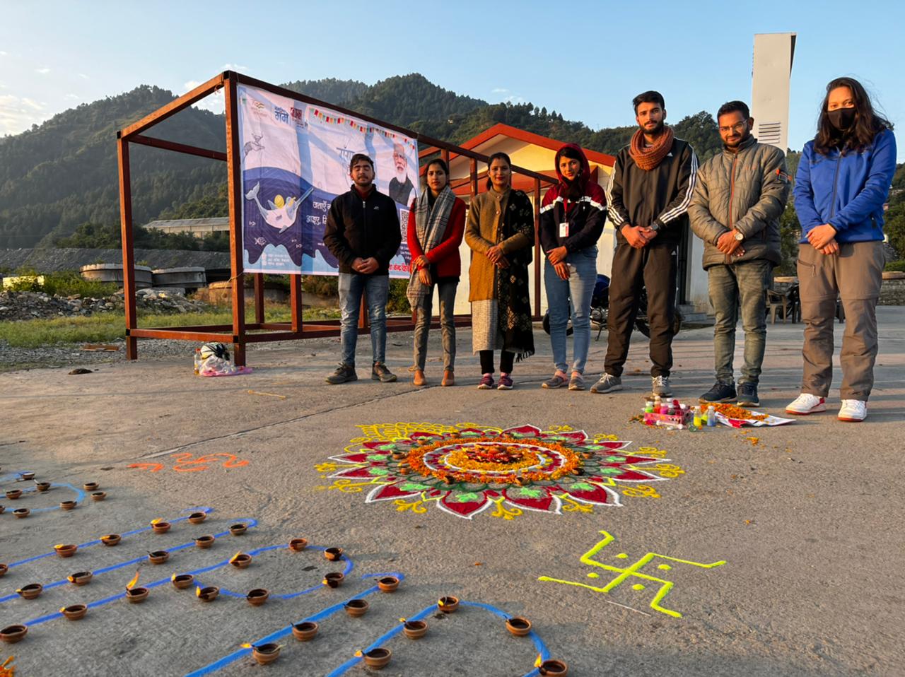 नेहरू युवा केंद्र एवं नमामि गंगे टिहरी गढ़वाल द्वारा मनाया गया गंगा उत्सव