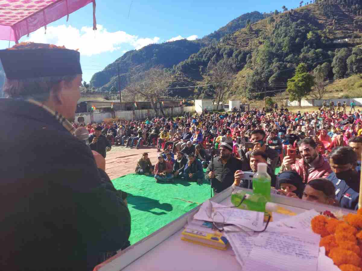 ‘क्रांति भूमि’ से हरीश रावत ने भरी हुंकार, सत्ता में आए तो युवाओं को देंगे रोजगार