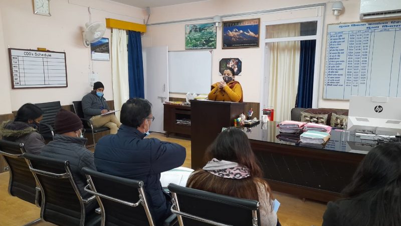 विधानसभा निर्वाचन-2022 में स्वीप के तहत बेहतर कार्य करने वाले कार्मिक होंगे सम्मानित- सीडीओ नमामि बंसल