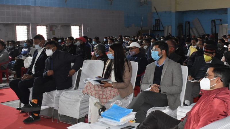 पहले दिन 116 मतगणना कार्मिकों को दिया प्रशिक्षण