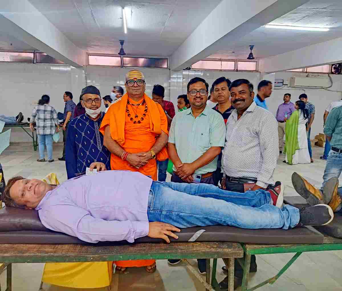 गढ़वाल भवन सैक्टर 29 में उत्तराखण्ड युवा मंच के बैनर तले निशुल्क रक्तदान शिविर का आयोजन
