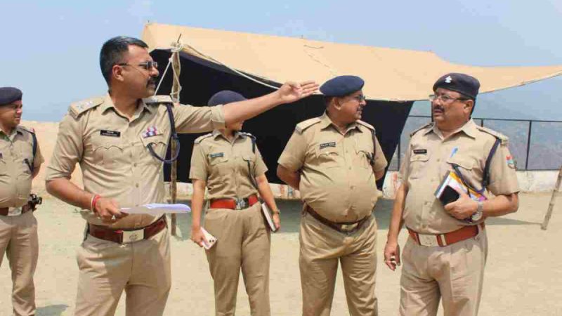 भर्ती प्रक्रिया को लेकर SSP ने  किया पुलिस लाईन चम्बा का निरीक्षण दिए आवश्यक दिशा निर्देश