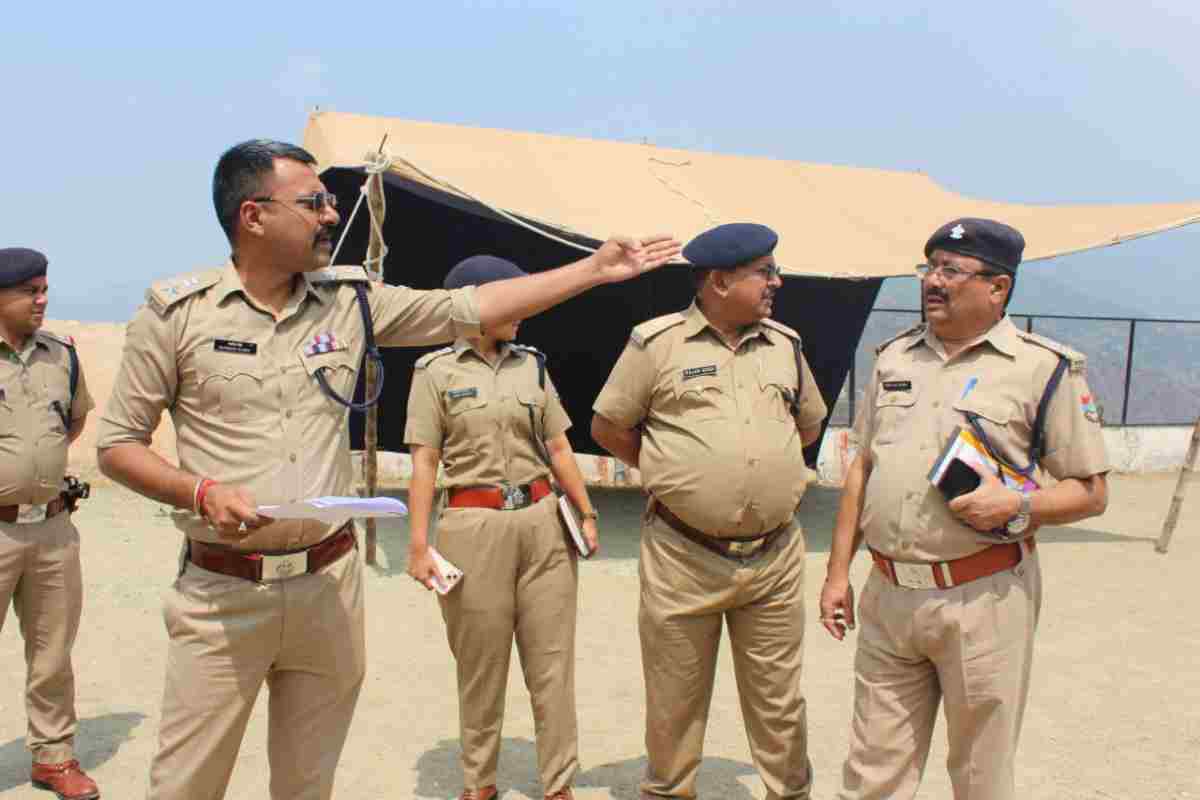 भर्ती प्रक्रिया को लेकर SSP ने  किया पुलिस लाईन चम्बा का निरीक्षण दिए आवश्यक दिशा निर्देश