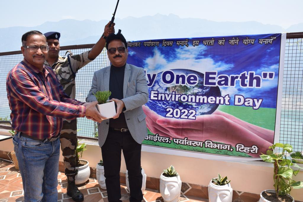 टीएचडीसी इंडिया लिमिटेड में विश्व पर्यावरण दिवस पर गोष्ठी आयोजित कर जन जागरूकता का दिया संदेश
