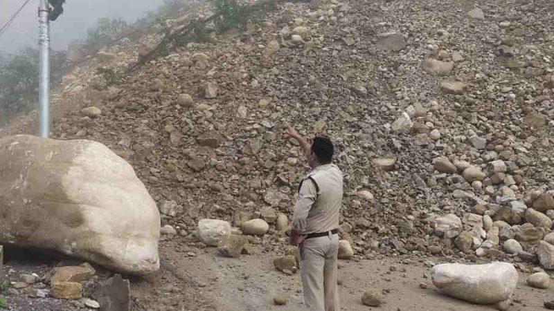 NH-94 भारी वाहनों के लिए बंद, वैकल्पिक मार्ग से होगी आवाजाही