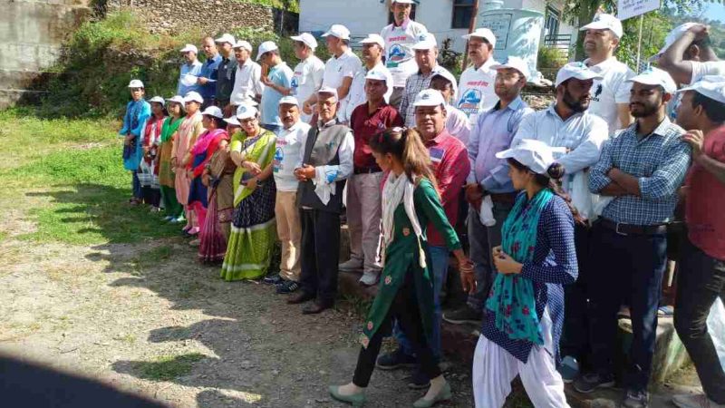 जन जागरुकता के लिए विशाल रैली का आयोजन  छात्र-छात्राओं ने ली शपथ