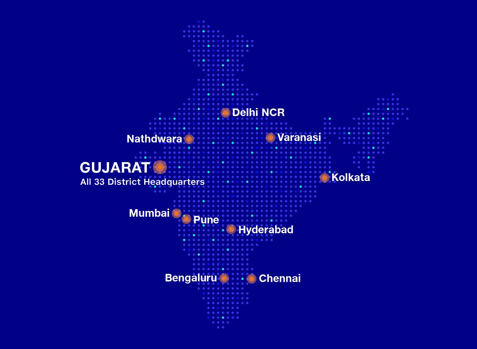 गुजरात बना 100% जिला मुख्यालयों में जियो TRUE-5G सेवाएँ देने वाला भारत का पहला राज्य