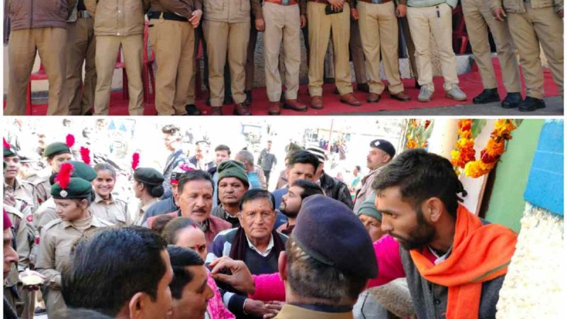 नव सृजित पुलिस चौकी चमियाला का सीओ सदर ने किया विधिवत उद्घाटन