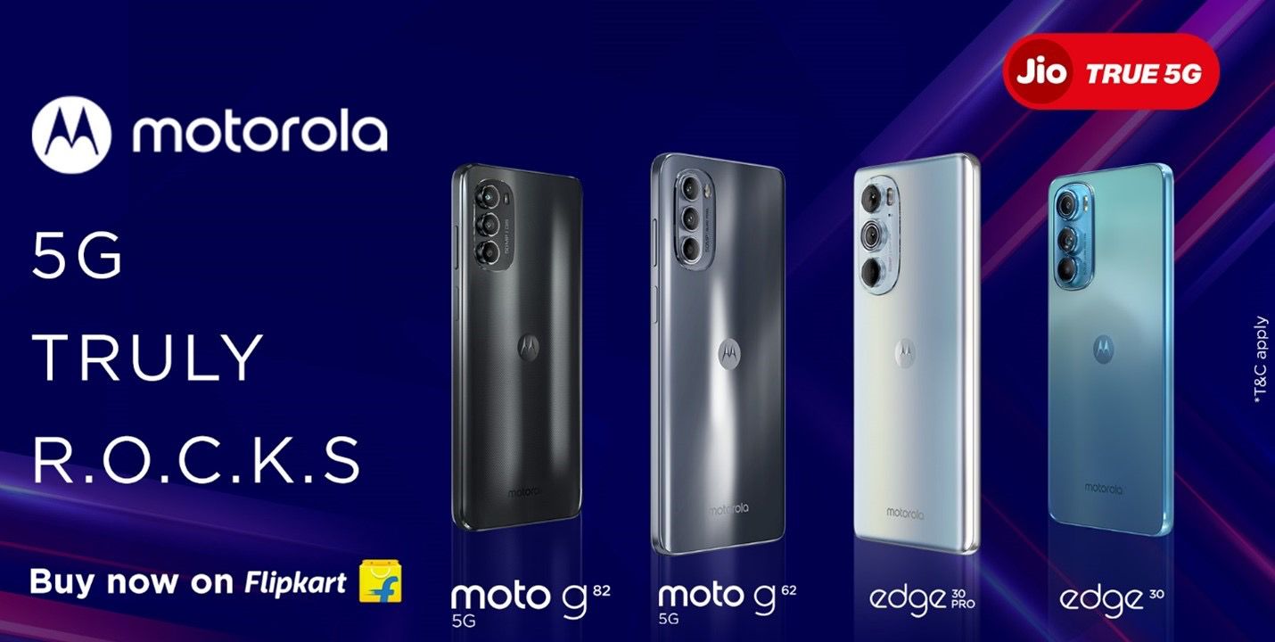 मोटोरोला भी लाया जियो के स्टैंडअलोन नेटवर्क पर चलने वाले 5जी स्मार्टफोन