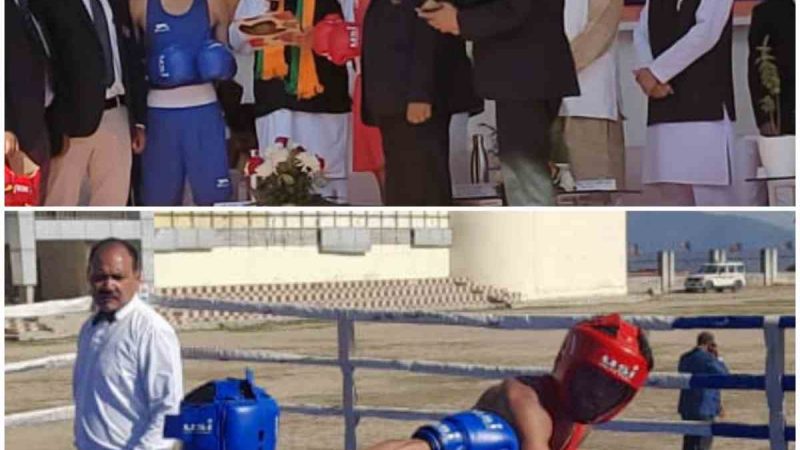 मुख्यमंत्री ने किया एलिट महिला एवं पुरूषराज्य स्तरीय बॉक्सिंग प्रतियोगिता का उद्घाटन