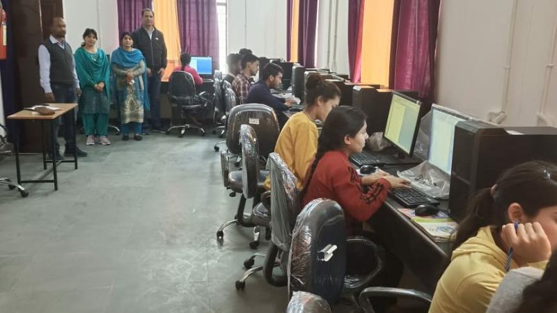 संस्थागत छात्र छात्राओं के लिए 30 घंटे का बेसिक कंप्यूटर सर्टिफिकेट कोर्स शुरू