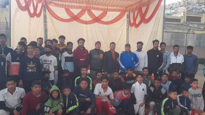 एथलेटिक्स खेल में अनुसूचित जाति के बालकों का विशेष प्रशिक्षण शिविर का पुरस्कार वितरण के साथ समापन