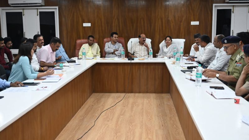 जी-20 बैठकों की तैयारियों को लेकर कैबिनेट मंत्री श्री सुबोध उनियाल ने की बैठक