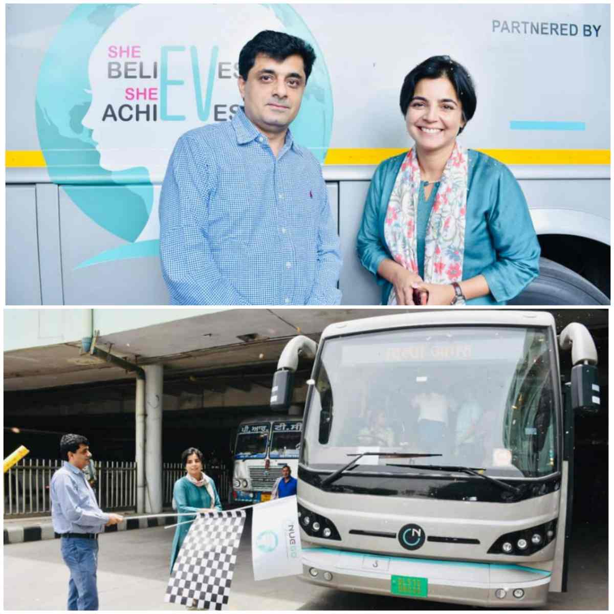 भारत के प्रमुख प्रीमियम इलेक्ट्रिक बस ब्रांड न्यूगो ने दुनिया की “पहली महिला इंटरसिटी बस” को रवाना किया