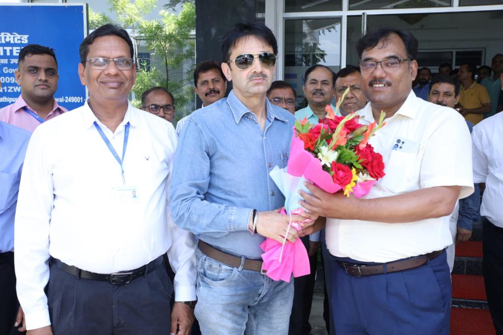 टीएचडीसी इंडिया लिमिटेड के नव नियुक्त निदेशक (कार्मिक) श्री शैलेंद्र सिंह का टिहरी एवं कोटेश्वर बांध परियोजना के कार्मिकों ने किया स्वागत