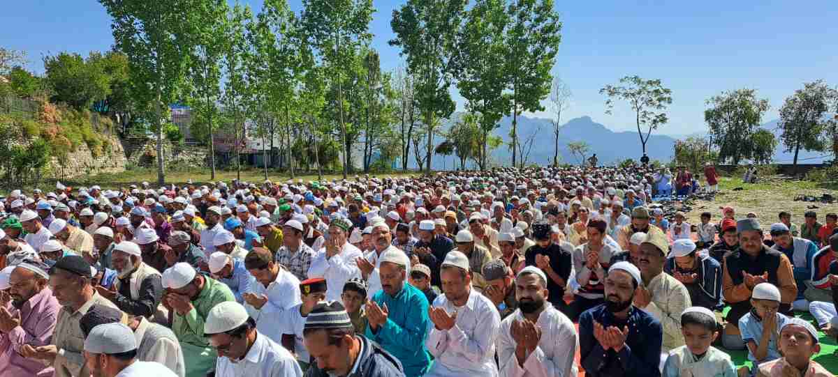 ईद अजहा का त्योहार हर्षोल्लास के साथ मनाया गया