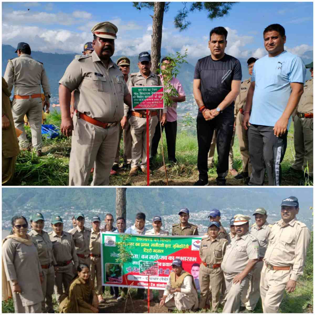 विधायक ने पौधारोपण कर हरेला पर्व कार्यक्रम का किया शुभारंभ