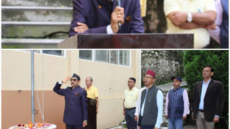 श्रीदेव सुमन उत्तराखण्ड विश्वविद्यालय में धूमधाम से मनाया गया 77वां स्वतंत्रता दिवस
