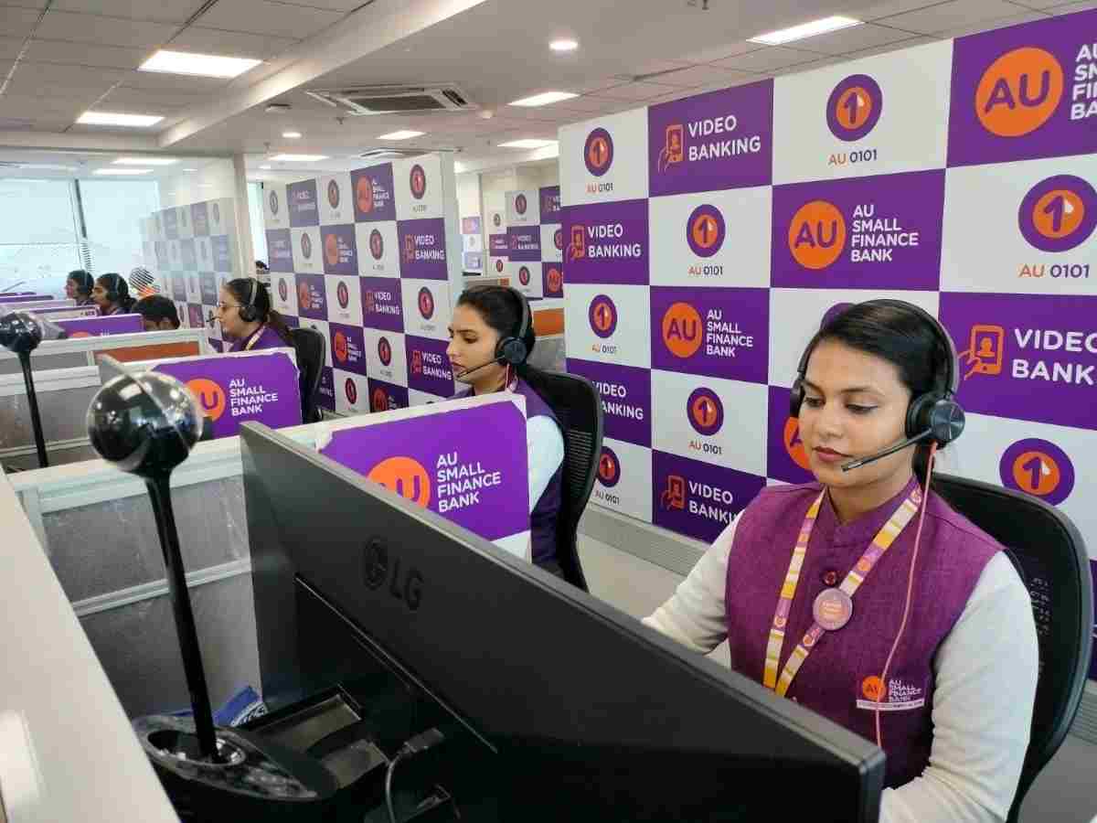 एयू एसएफबी 24×7 वीडियो बैंकिंग सेवा प्रदान करने वाला भारत का पहला बैंक बना