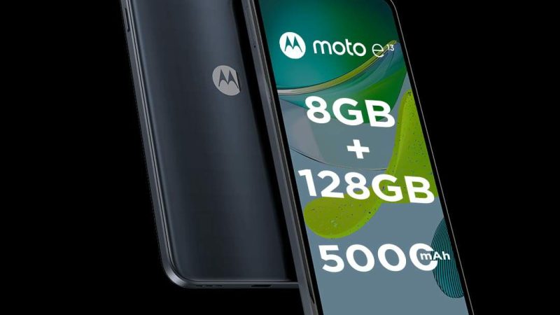 मोटोरोला ने सिर्फ 8,999 रुपये की कीमत पर भारत का सबसे किफायती स्मार्टफोन moto e13 लॉन्च किया