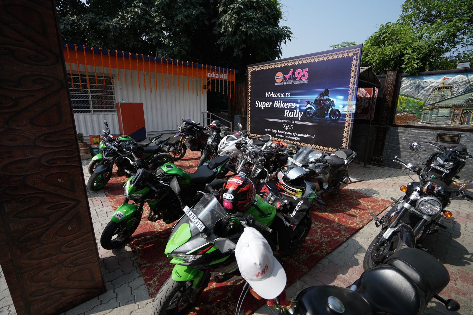 इंडियन ऑयल कॉर्पोरेशन ने XP95 प्रीमियम पेट्रोल के साथ सुपर बाइकर्स रैली में रोमांच बढ़ाया