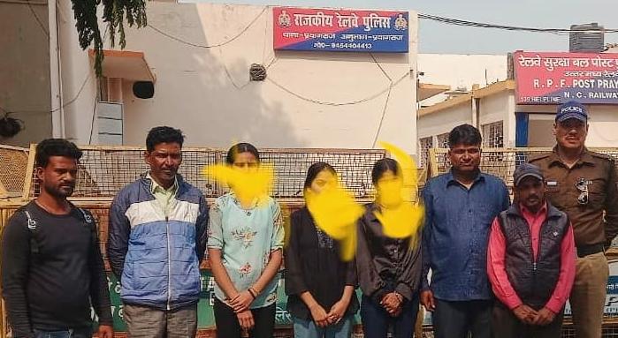 03 नाबालिक लड़कियों की प्रयागराज से 48 घंटे के अंदर सकुशल बरामदगी