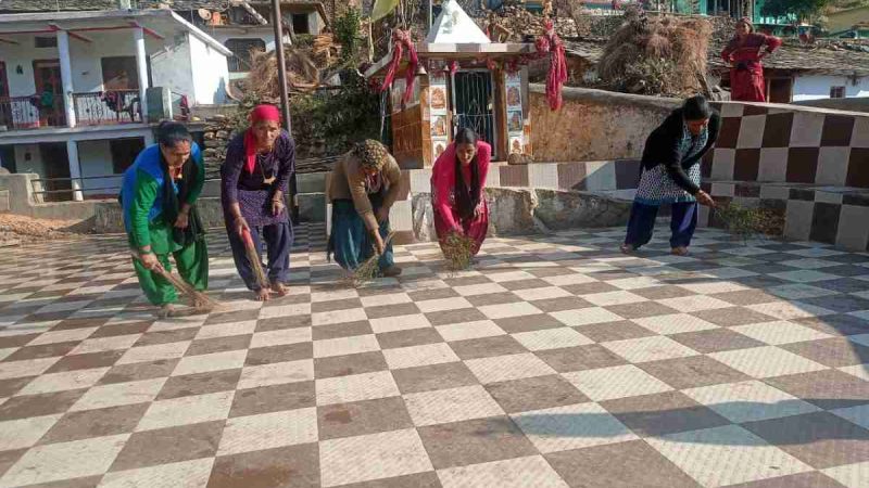 ग्रामीण बाजारों में विशेष स्वच्छता अभियान का छटवां दिन
