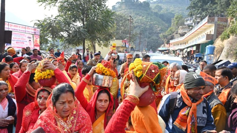 रामलला की प्राण प्रतिष्ठा के अवसर पर मंदिरों में भजन-कीर्तन, हवन, यज्ञ, भंडारे का हुआ आयोजन