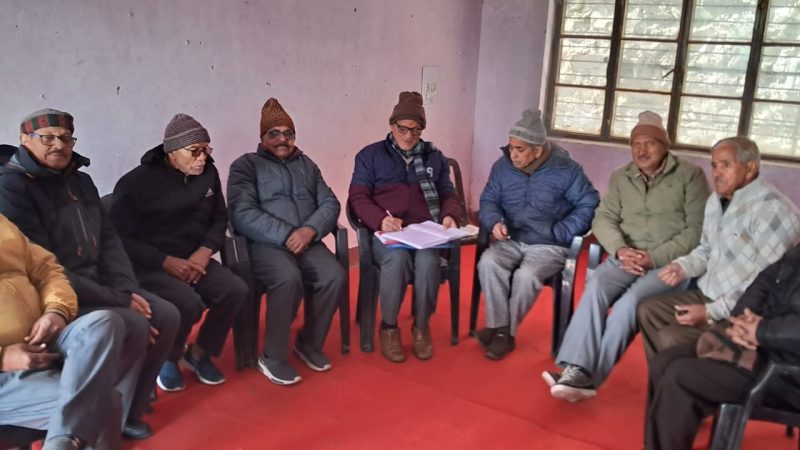 नागरिक मंच की बैठक में कई प्रस्ताव पारित 