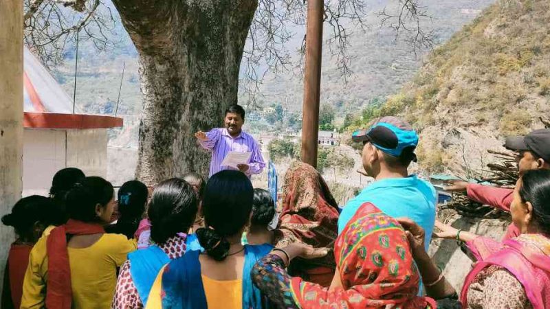 नगर पालिका परिषद देवप्रयाग ने मतदान जागरूकता अभियान चलाया