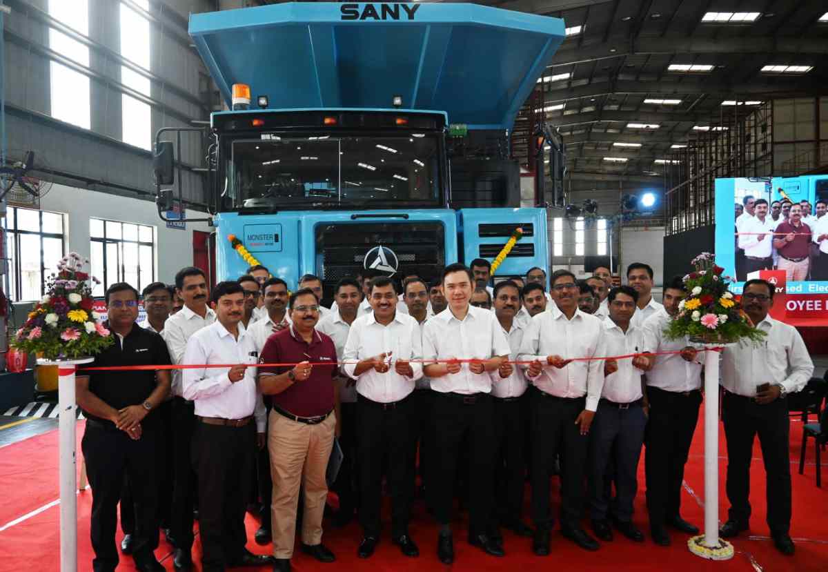 सैनी इंडिया ने लॉन्च किया पूरी तरह से इलेक्ट्रिक ओपन कास्‍ट माइनिंग ट्रक SKT105E