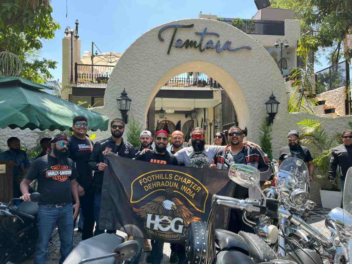 फुटहिल चैप्टर देहरादून एवं तमतारा कैफे ने सुरक्षा जागरूकता अभियान के तहत निकाली बाइक रैली