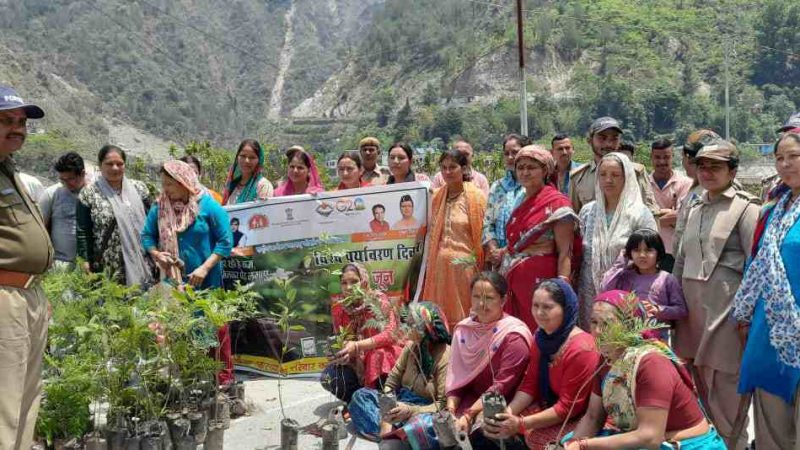 चमोली में उत्सव की तरह मनाया गया विश्व पर्यावरण दिवस