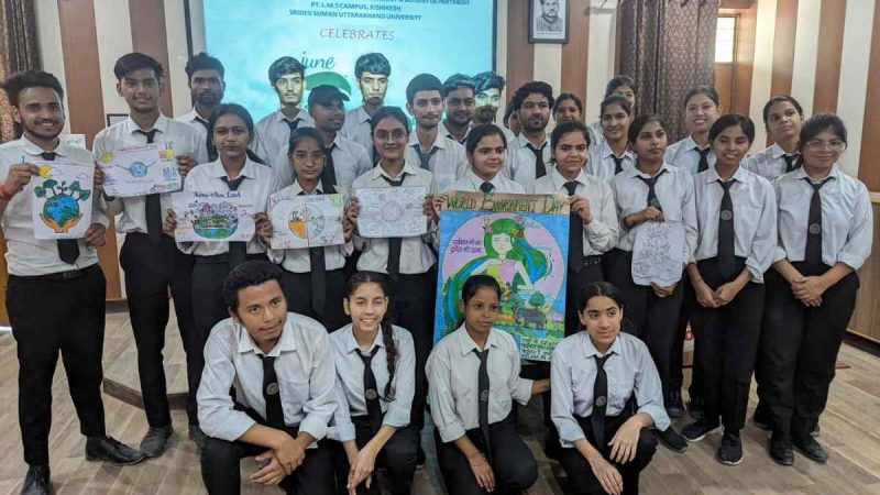 विश्व पर्यावरण दिवस पर पोस्टर और क्विज प्रतियोगिताओं का आयोजन