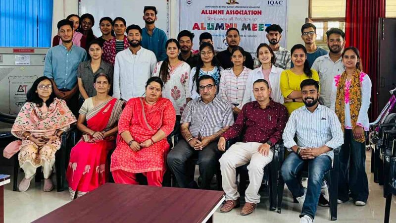 धर्मानंद उनियाल राजकीय महाविद्यालय में तीसरी एलुमिनई मीट का आयोजन