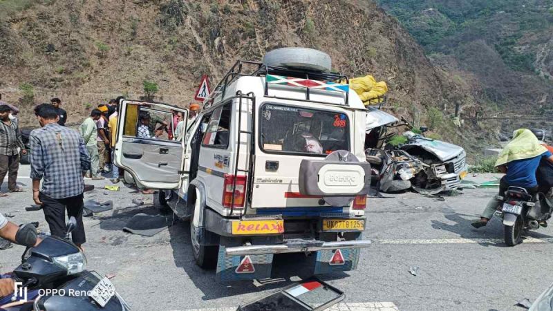 यहां सड़क दुर्घटना में एक की मौत, कई घायल