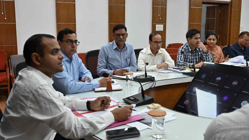 हरेला पर्व पर वृहद् स्तर पर वृक्षारोपण हेतु बैठक आयोजित