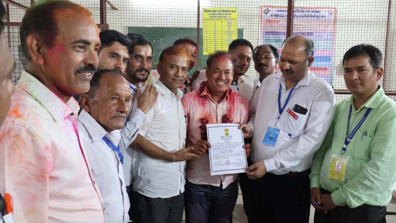 बद्रीनाथ सीट पर कांग्रेस प्रत्याशी लखपत बुटोला ने की जीत दर्ज