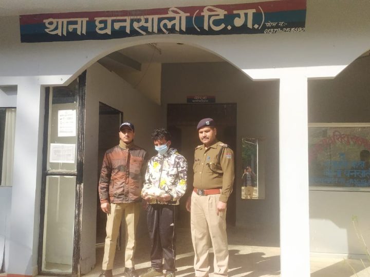 घनसाली में चोरी करते रंगे हाथ पकड़ा गया नेपाली मूल का युवक, पुलिस और ग्रामीणों की तत्परता से हुआ गिरफ्तार