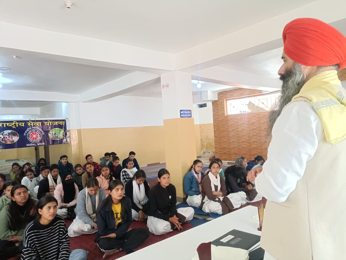राष्ट्रीय सेवा योजना का सात दिवसीय विशेष शिविर ज्योतिर्मठ में शुरू