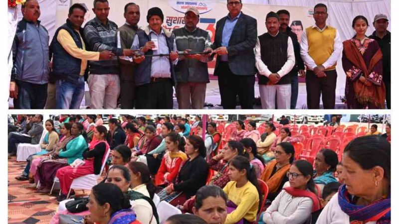 ‘जन सेवा’ के तहत आयोजित शिविरों से लाभार्थियों को मिल रहा योजनाओं का लाभ: सीडीओ