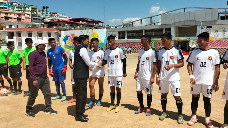टिहरी: राज्य स्तरीय फुटबॉल प्रतियोगिता का दूसरा दिन