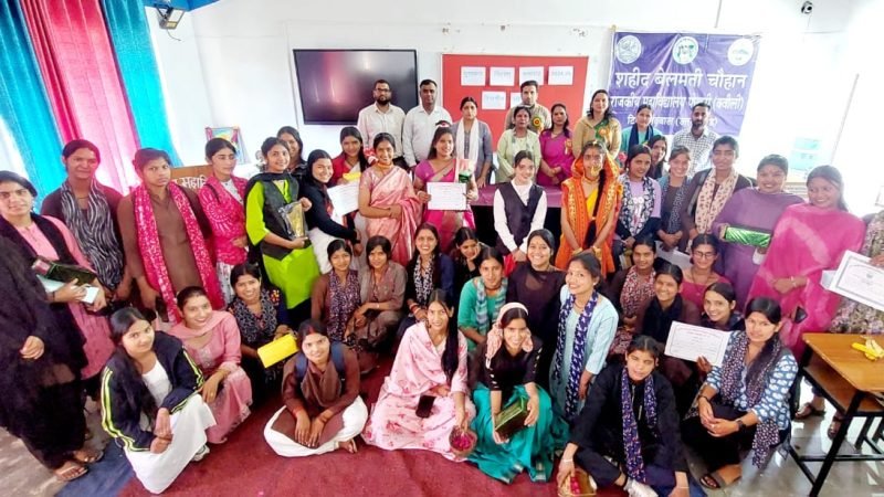 पोखरी महाविद्यालय में विभागीय प्रतियोगिताओं के विजेताओं को किया गया सम्मानित